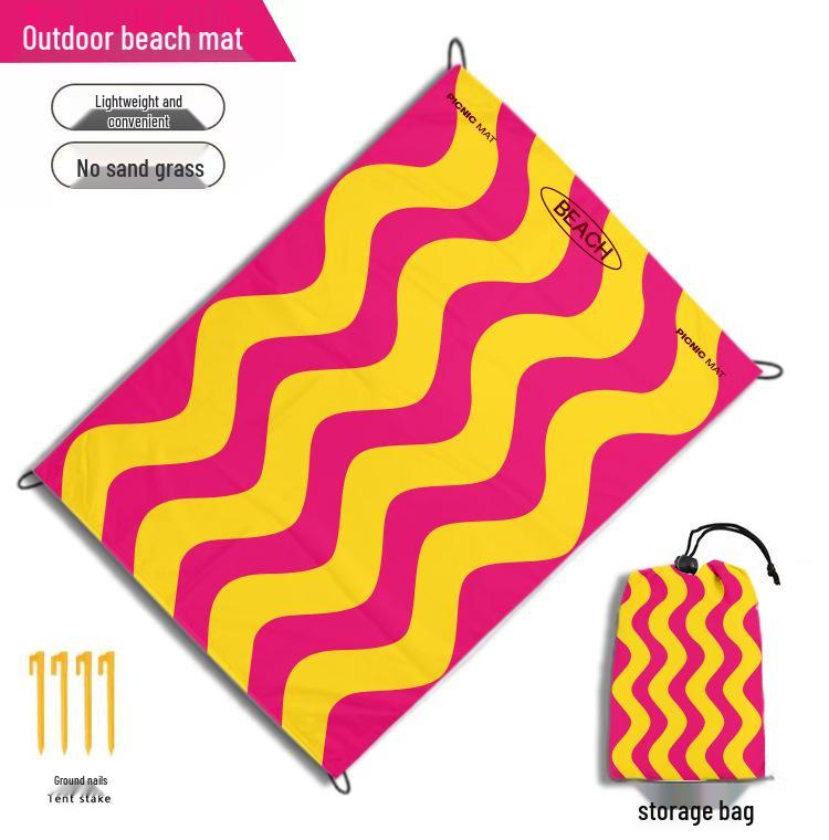 Portable Waterproof Ultralight Camping & Beach Mat - Moisture-Proof and Foldable