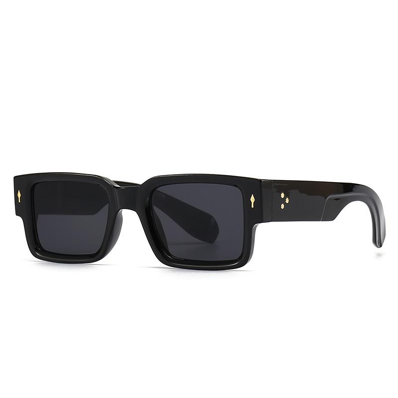 Trendy European-American Square Sunglasses for Women - Model 6035