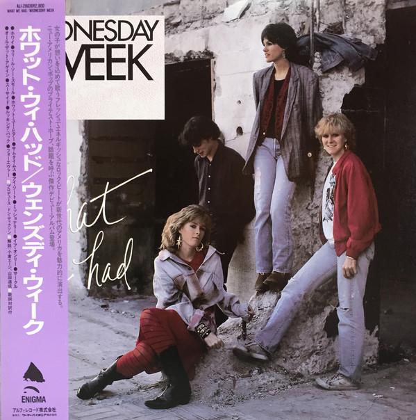 

LP Record WEDNESDAY WEEK What We Had ALI28036PROMO ENIGMA 1986 Japan Rock Used