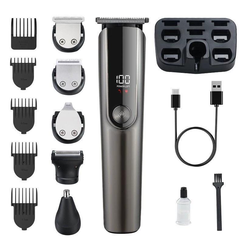Men's Multifunctional Waterproof Electric Shaver and Hair Trimmer Set