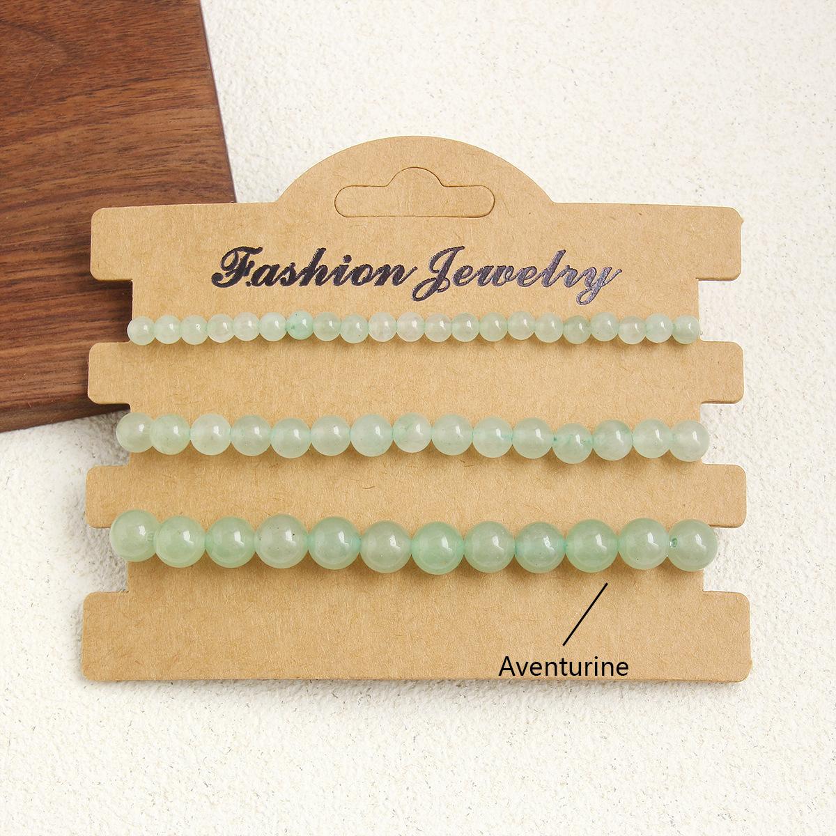 

3 шт./компл., растягивающиеся браслеты из натурального камня агата, 4, 6, 8 мм, многослойный браслет с бусинами, набор для женщин и мужчин, ювелирные изделия для йоги, лучшего друга