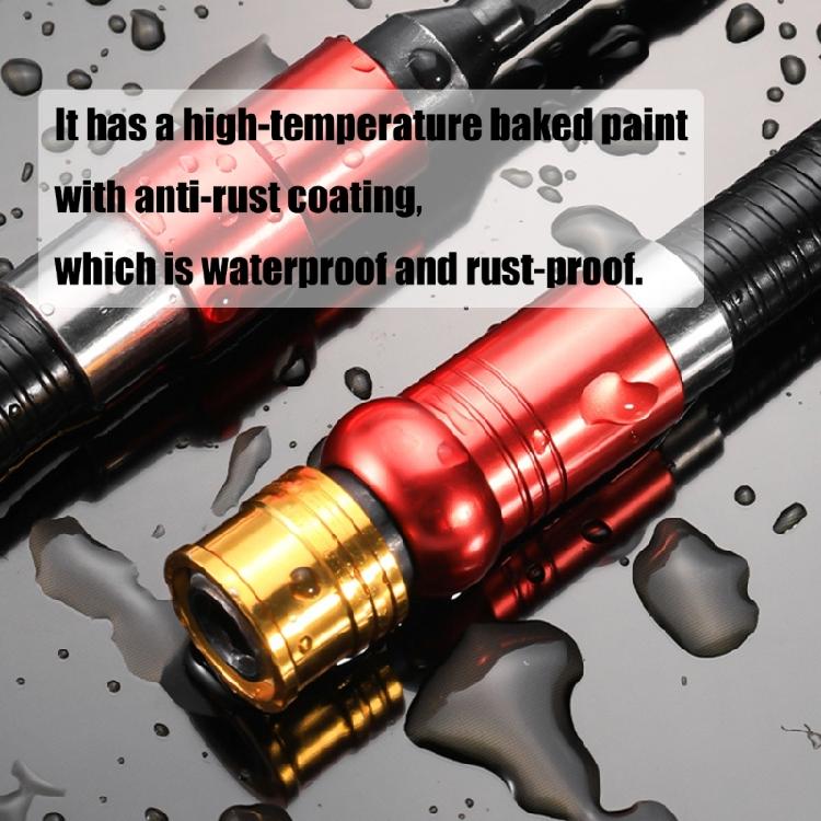 180 Degree Angled Drill Bit Extension Double Direction Hex Shanks Bit Holders Featuring Reinforced Locking Collar Design