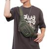 Nylon Men Multifunctional Waist Bags Waterproof Men Running Pouch Belt Crossbdoy Chest Bag  Men