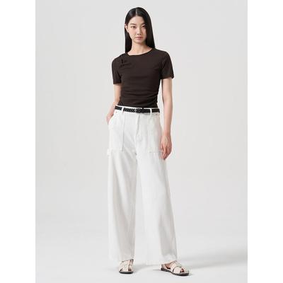 Casual Denim Pants White