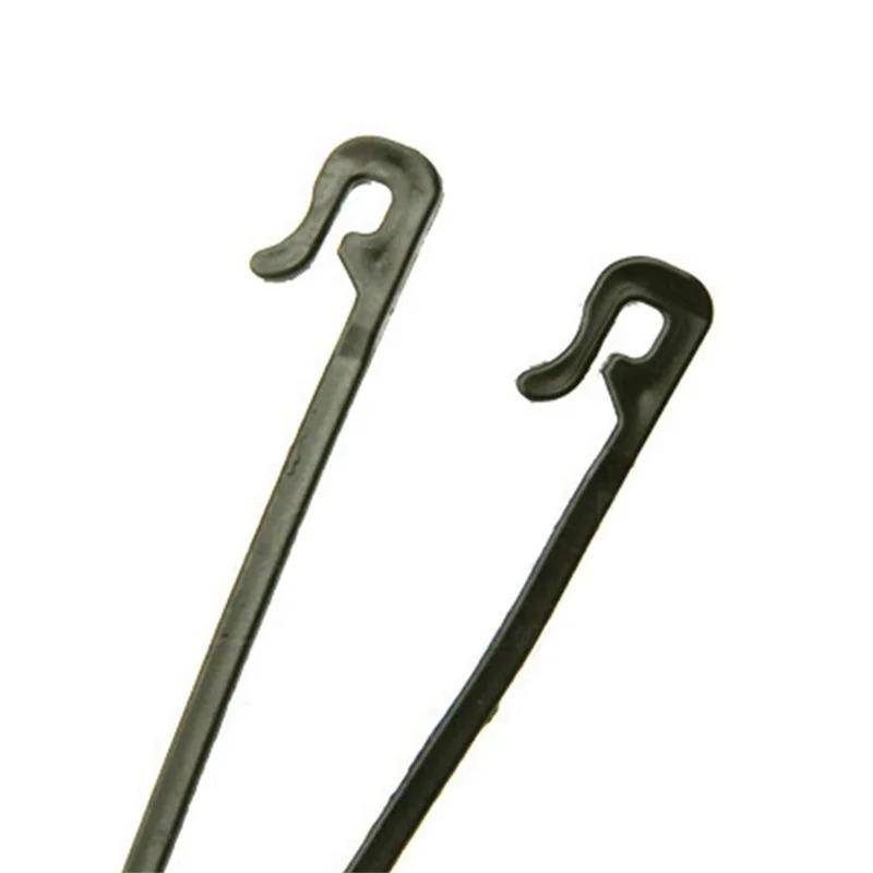 200pcs Vines Fastener Plastic Tied Buckle Hooks Gardening Grape Support Vegetable Strapping Clips Fixed Buckle Hook Plant Holder