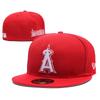 MLB Baseball Commemorative Fitted Hat American League Flat Brim Cap Fashion Sizes