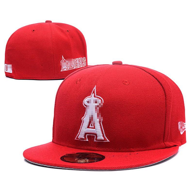 MLB Baseball Commemorative Fitted Hat American League Flat Brim Cap Fashion Sizes