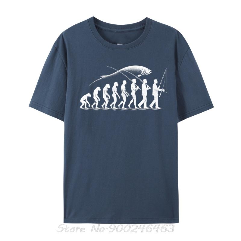 Evolution Fishing Fish Trout Angler Fisherunisex Bass Anglers Tshirts For Unisex Cotton Tops Cotton Fitness T Shirt Oversized Tees