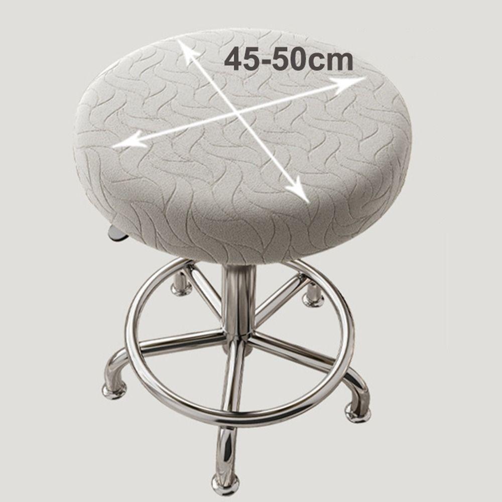 Thickened Round Chair Cover Stretchable Seat Chair Slipcover New Stool Cushion Cover