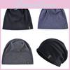 Modern Youth Circular Top Beanie Cap With Solid Color Design For Casual Winter Wear