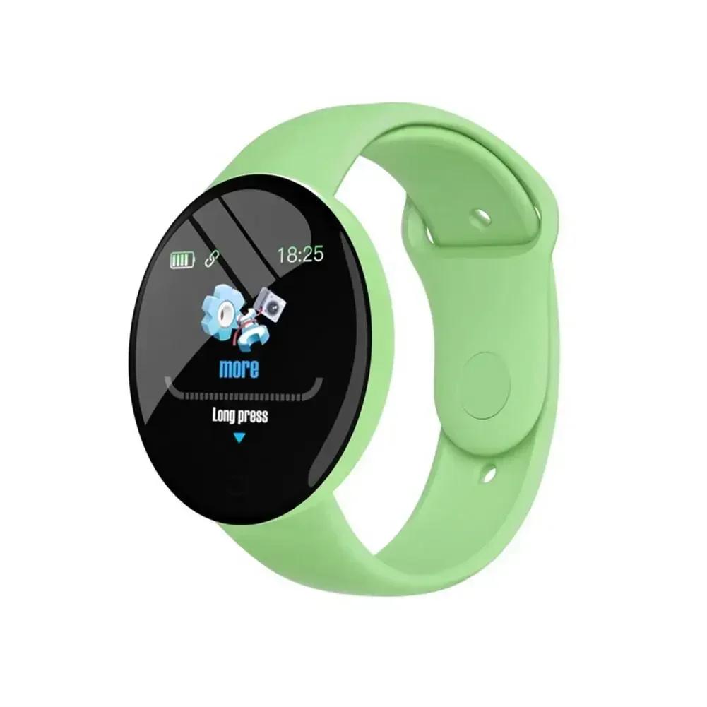 

D18Pro Smart Watch Men Women Bluetooth Fitness Bracelet Sport Heart Rate Blood Pressure Kids Smartwatch for Xiaomi Reloj Hombre зелений