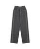 LARTIGENT Lx Stitch Cotton Pants(Charcoal)