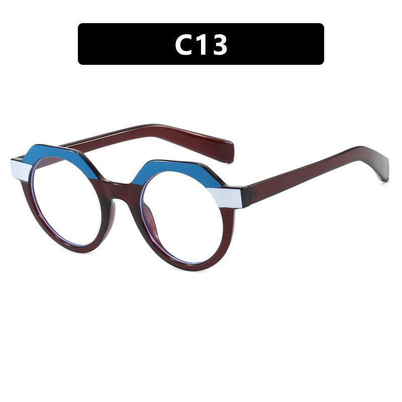 

JYL Retro Frame Sunglasses Women Anti-Blue Light UV400 Decorative / 5679 5679-C13 черный бин