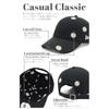 Era Cap Casual Klassiek Bloemenpatroon ONSPOTZ Exclusief NER36C6562 Gewassen Katoen Bloemenborduursel