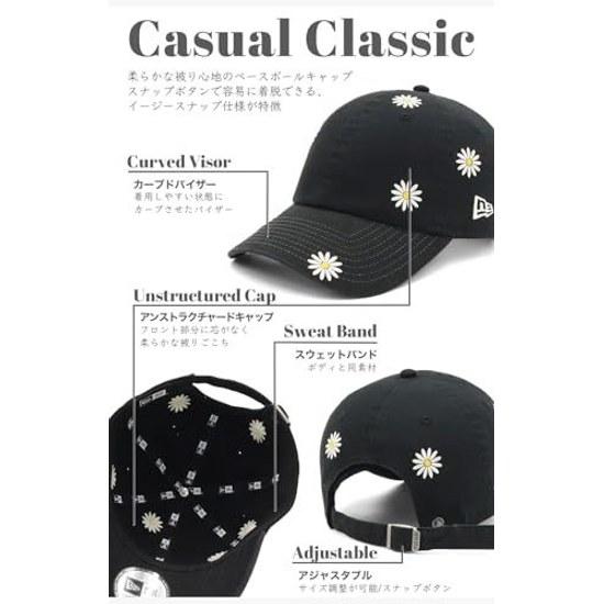 Era Cap Casual Klassiek Bloemenpatroon ONSPOTZ Exclusief NER36C6562 Gewassen Katoen Bloemenborduursel
