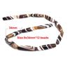 Beads for Jewelry Making measle10X30mm Botswana Agates DIY Christmas Jewelry 15"