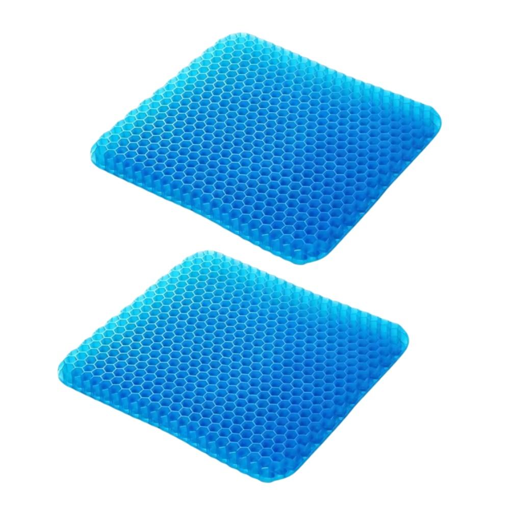 Cooling Gel Seat Cushion Honeycomb Breathable Chair Pad Summer Car Seat Mats for Home Office Driving Relieves Hip Discomfort