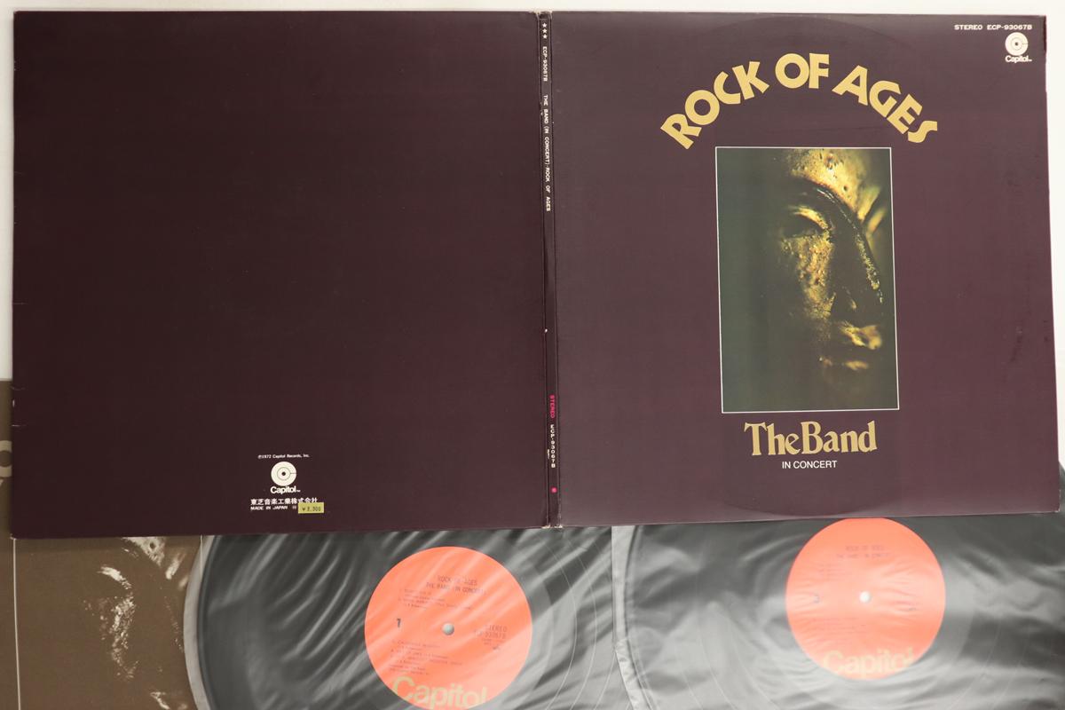 

LP Record BAND - Rock Of Ages: The Band In Concert ECP93067B CAPITOL 1972 Japan Rock Used