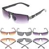 Men's Rectangular Sunglasses Shades Travel Driving Fishing Eyewear