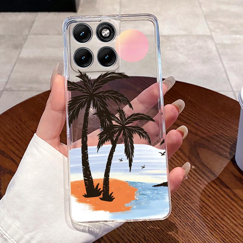 Jelly Casing For Motorola Edge 70 Fusion Funda Capa Clear Silicone Soft TPU Back Cover Cute Cat Rabbit Heart Protective Case