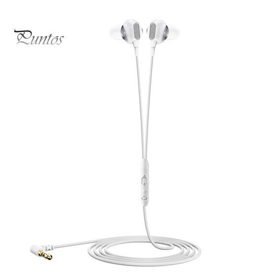 Wired Earbud Stereo Surround High Clarity Calls Playing Games Listening to Music Bass 90 Degree Bend Plug Wired Headset Men Accessories