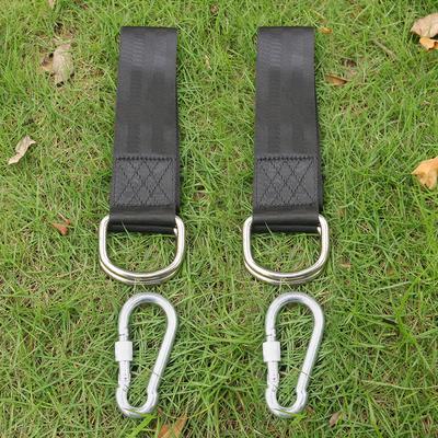 Tree Swing Straps Hanging Kit with Carabiners Storage Bag Outdoor Swing Hangers for Hammocks Swings