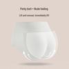 Culotte gainante sans coutures pour femmes avec rembourrage - Amélioration naturelle des fesses Pêche fine