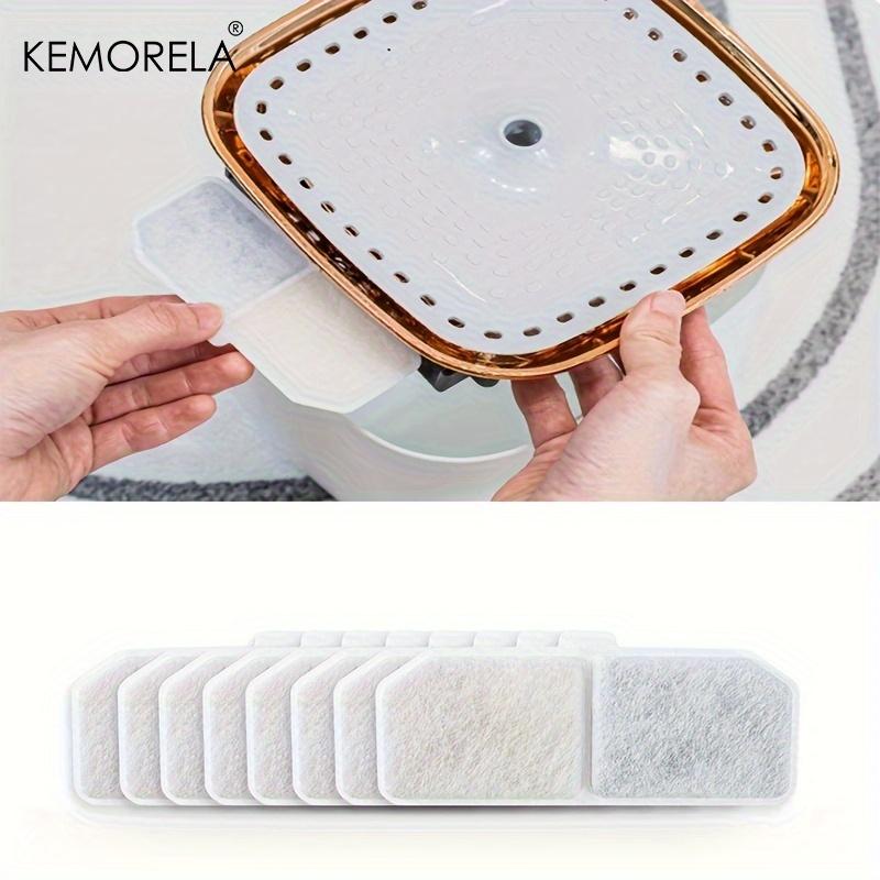 Filtri in Carbone Attivo da 10/16 Pezzi per Fontanella d'Acqua per Animali Domestici Sostituzione 113x43mm Nucleo in Resina Compatibile con Dispenser Intelligenti per Gatti Cani