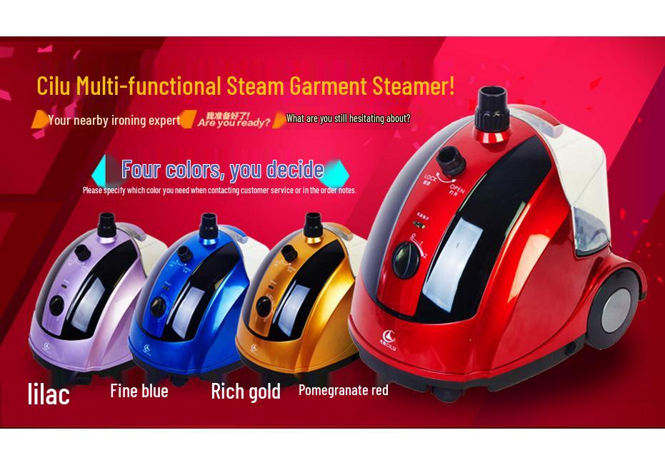 Ci Lu Handheld Steam Iron with High-Efficiency Temperature Control for Garments