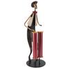 Drummer Statue Iron Drum Player Sculpture Exquisite Decorative Musical Instrument Player Figurine