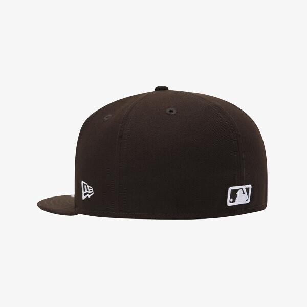 New Era New York Yankees Fitted Cap Burnt Wood