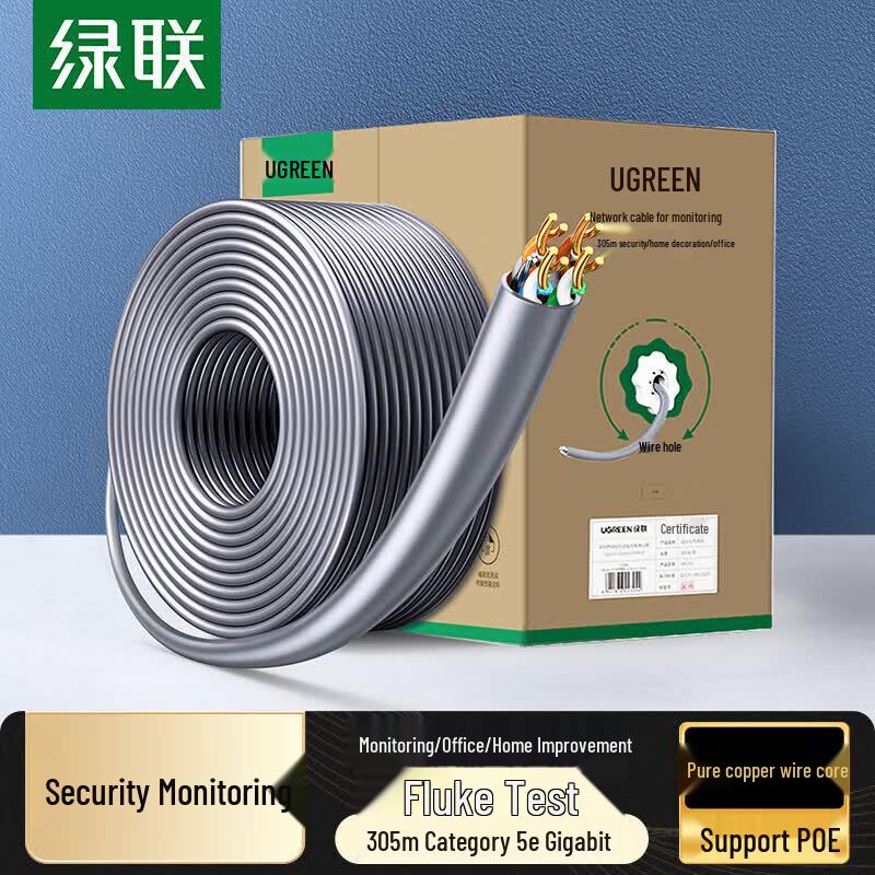 UGREEN Cat5e Pure Copper Gigabit Ethernet Bulk Cable