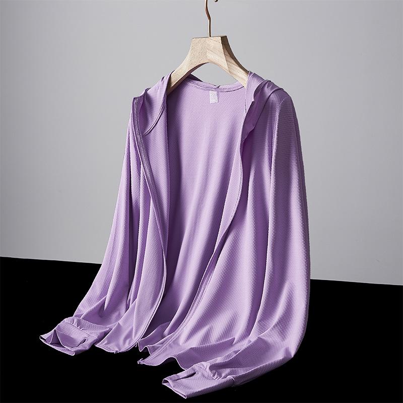 Unisex Sommer Kapuzen-UV-Schutz Strickjacke