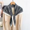 1116 Autumn and Winter New Scarf British Style Retro Large Square Scarf Spring and Autumn Fashionable Versatile Niche Design Large Shawl