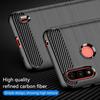 For Lenovo K13 Brushed Texture Carbon Fiber TPU Phone Case