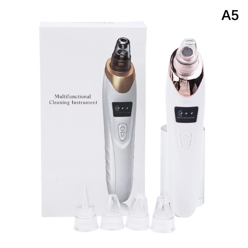 Multi-Functional Cleaning Blackhead Remover Pore Acne Pimple Removal Face T Zone Nose Cleaner Vacuum Suction Facial Beauty Devi