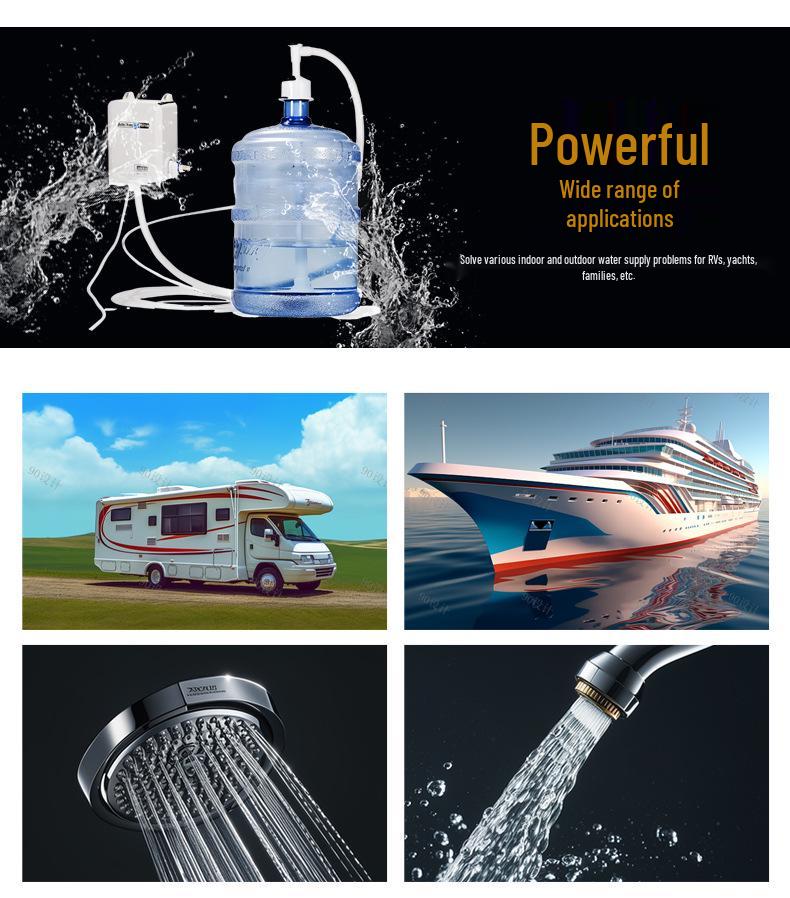 Automated Electric Beverage and Water Pump with Ice Maker