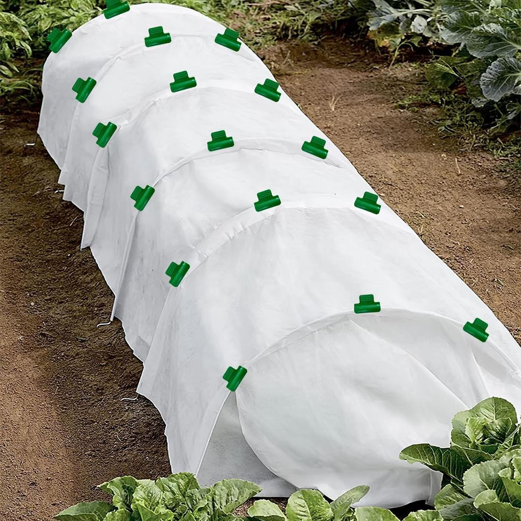 Gartenbauliche Gewächshausfolienklemme, Pflanzenklettergerüst, Isolationskeimling, kleiner Bogenschuppen, Schmetterlingsfolienklemme