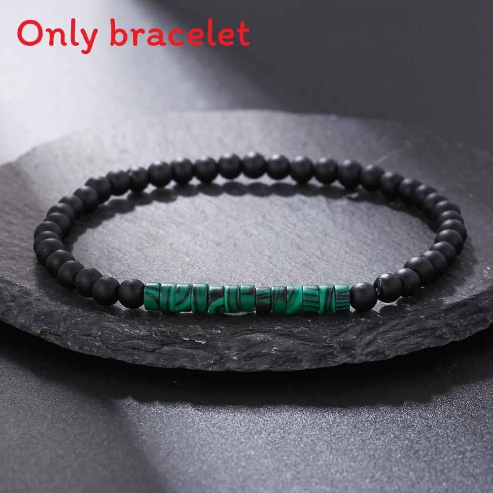 Bohemian Turquoise Beaded Bracelet With Geometric Design For Women And Men