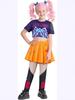 Anime KPop Demon Hunters Mira Zoey Rumi Cosplay Costume For Children Huntrix Uniform Full Set Top Pants Halloween Carnival Prop