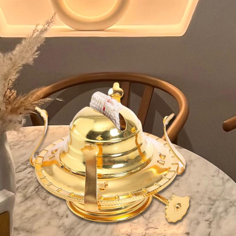 Aluminiumlegierung Petroleumlampenbrenner Ersatz Rostbeständige Konstruktion Kompatibel mit Standard-Öllampe Schnelle Installation