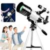 Telescope for Adults&Kids 300mm Portable Telescope 15X-150X Astronomical Refracting Telescope Astronomy Beginners Gifts