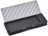 Sunstar Stationery Yokopita Trad Compact Pencil S1313398 Case, Silver,