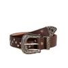 Punk Y2K Wide Belt Retro PU Leather Waistbands Vintage Star Rivet Waist Belt  Waist Seal