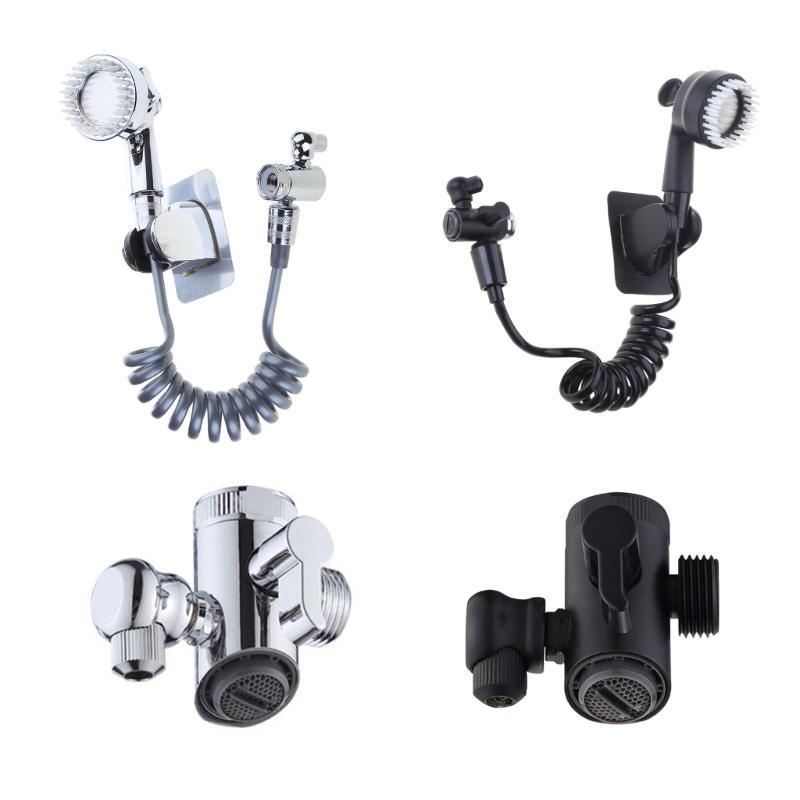 Versatile Sink Faucet Extension with Adjustable Arm Faucet Extender with Expandable Shower Head for Enhanced Experience