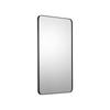 Square Wall Mounted Mirror 24" x 36" Mirror with Aluminium Alloy Frame