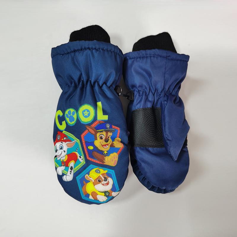 Premium Children's Fleece Ski Gloves - Warm, Thick, Non-Slip Winter Outdoor Gloves for Kids and Babies