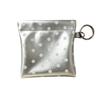 New PU Self-closing Storage Bag Automatic Closed Small Size Polka Dot Coin Purse Pendant Design Cute Card Pack Commute