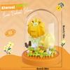 Diy Micro Flower Building Blocks Mini Bricks Particles Eternal Life Flowers Home Decoration Assembling Puzzle Toy Christmas Gift
