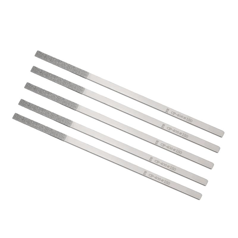 Ruilike CF-400 Professionelles Diamantfeilen-Set für Metall Schmuck Glas Keramik Schleifen Polieren Präzisions-Handwerkzeug-Set